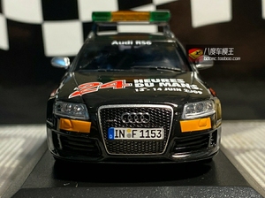 德国原厂2009年奥迪rs6 avant旅行 勒芒赛车安全警车汽车模型1:43