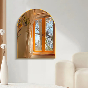 现代简约卧室客厅装饰画高级感玄关空间延伸轻奢拱形画假窗户摆画