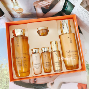 雪花秀人参水乳套装抗皱