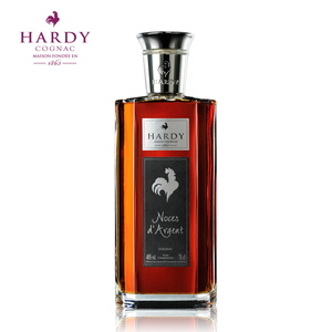 贺迪hardy银禧extra干邑白兰地700ml单支 2019法国原瓶进口洋酒