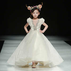 2022新款6洋气7儿童8中大童夏季9十岁女孩公主裙子咕吱咕吱旗舰店