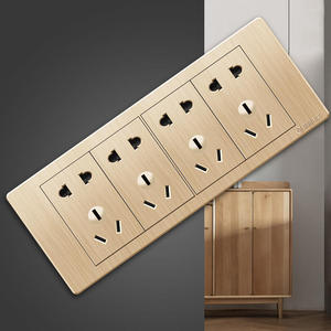 施耐德118型开关插座面板多孔120型6六9九10十二三15孔联排家用厨