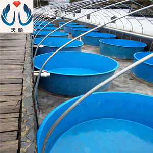 超大型玻璃钢水产箱圆鱼池 地埋养鱼池养殖水槽 锦鲤槽泥鳅养殖桶