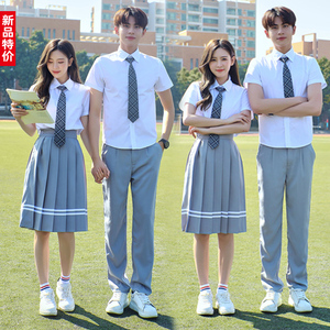 中学生拍毕业照服装初高中生班服特色毕业服男女生朗诵大合唱套装