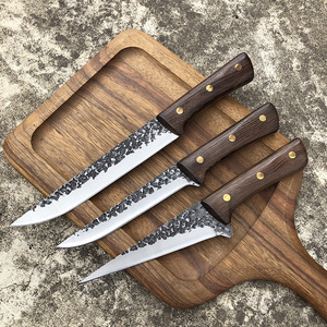 龙泉剔骨刀手工锻打不锈钢刀厨师厨房屠宰专用刀具杀鱼锋利分割刀