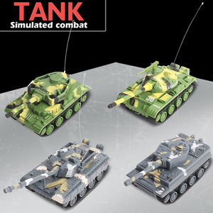 超小型迷你遥控坦克履带式虎式充电越野军事战车儿童电动玩具男孩