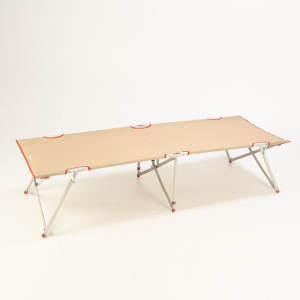 迪卡侬单人野营露营床折叠床行军床舒适耐磨宽65cm方便易携带