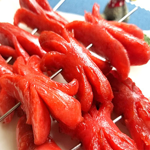 【3袋包邮】元富香仔肠 台湾风味 夜市烧烤香肠 香仔肠400克×3包