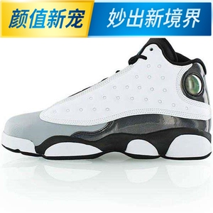 115乔黑白AJ13-41457113熊猫伯爵Jordan13Barons