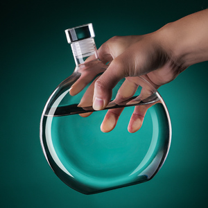 玻璃杯大容量冷泡杯茶叶水杯子冷泡瓶饮料果汁水壶便携外带盖透明