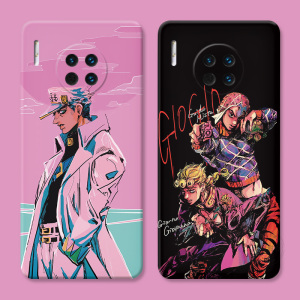 jojo的奇妙冒险适用华为mate30手机壳40pro 承太郎20x个性10e9软8