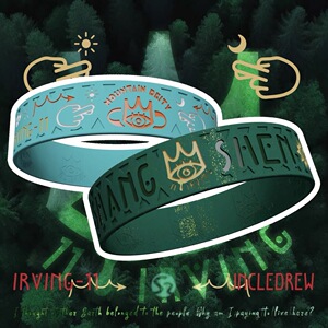 sample原创山神之眼系列欧文篮球手环11号德鲁大叔运动周边礼盒款