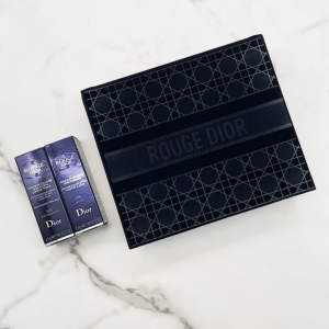 dior迪奥限量款黑丝绒口红包装礼盒七夕情人节女友礼物999 720
