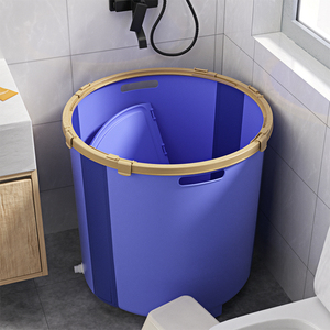 免安装泡澡桶大人折叠沐浴洗澡桶家用坐浴盆全身成人浴缸儿童浴桶