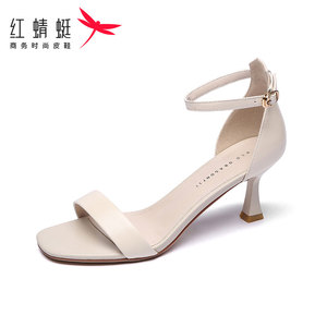 款红蜻蜓凉鞋正品女
