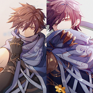 王者荣耀 原创同人周边 澜 鲨之猎刃 吧唧徽章色纸 现货 卡片