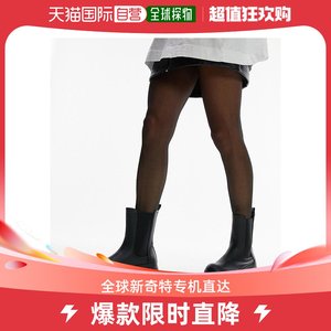 香港直邮潮奢 Topshop 女士 湖蓝色粗跟短靴(黑色)