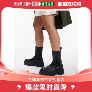 香港直邮潮奢 Topshop 女士 Kiki 套穿短靴(黑色)