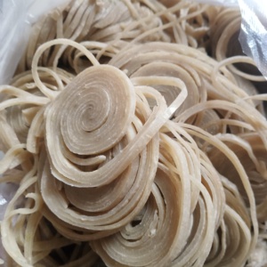 湖北特产新鲜鱼面垂面纯手工农家特产鱼面2斤