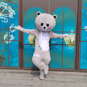 牵然熊卡通人偶服装抖音网红活动宣传cos成人舞台表演服开业庆典