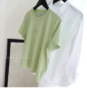 大码 sunday best 学院风 字母 纯棉  短款t恤  626 367