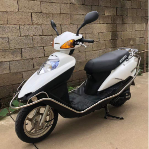 本田佳颖125二手踏板摩托车新大洲e影小公主女士燃油代步原装正品