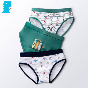 儿童三角内裤男童纯棉夏季宝宝5-9-13岁中大童小男孩三角短裤全棉