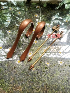 画眉鸟笼紫铜钩子