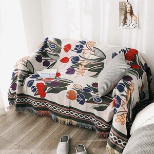 美式欧式芝华士单人沙发盖布老虎椅垫复古椅子套罩新中式盖巾毯子