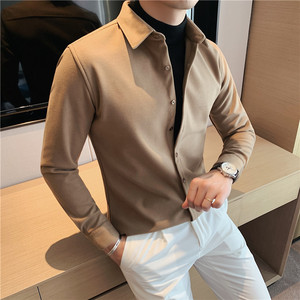 男士毛衣搭配衬衫