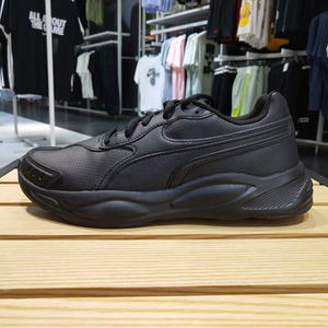 puma彪马休闲鞋男女鞋2023春新款黑武士透气耐磨运动鞋372550-02