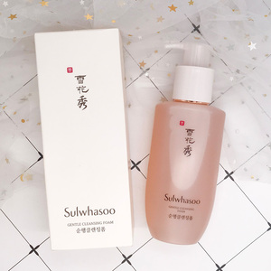 新款韩国 sulwhasoo雪花秀顺行洗面奶 洁面温和补水保湿清洁200ml