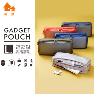 elecom透明数码收纳包化妆包手包便携洗漱包旅行保护包收纳袋