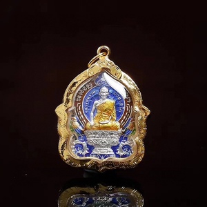 泰国佛牌龙婆瑞自身2561mini佛牌金壳带卡正品顺丰包邮