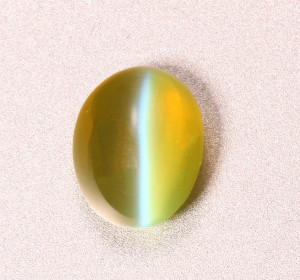 7诺珠宝 天然金绿猫眼裸石 直播间专拍 宝石戒指镶嵌 18k金加工