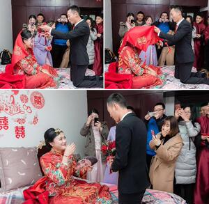 特价小岳岳搞怪结婚面具新娘搞笑整蛊头像新郎经典纸质尔康郭德纲