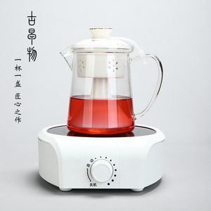 耐高温蒸气煮茶器套装玻璃煮茶壶花茶炉烧水黑茶壶小型电陶炉家用