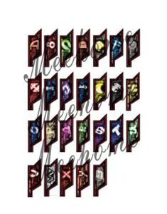 假面骑士w记忆体贴纸