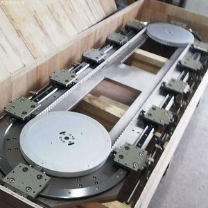 环形导轨 循环圆弧轨道 皮带链条式滑轨 cubic圆形轴承滑台流水线