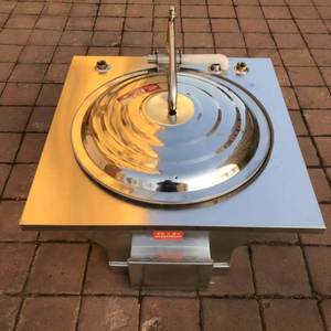 白钢灶台可带暖气柴火取暖做饭用锅炉农村大铁锅灶台炉子通炕灶台