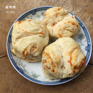 安徽舒城特产早点原味油炸丝丝头狮子头农家纯手工自制点心12个装