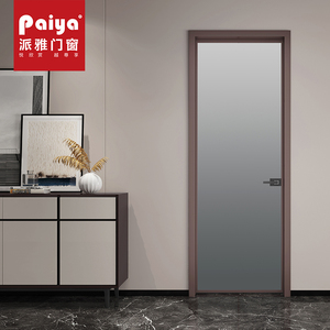派雅门窗简爱中空平开门极简风轻奢家用室内卫生间玻璃门