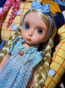 沙龙娃娃可染发可爱洋娃娃改妆成品长发公主玩具礼物白雪公主