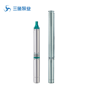 三鱼 8吨12吨不锈钢高压深井泵家用农用大功率潜水泵大流量高扬程