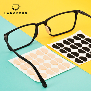 眼镜鼻托贴片戴眼睛压痕垫不脱妆不疼海绵粉扑鼻梁增高鼻垫防滑