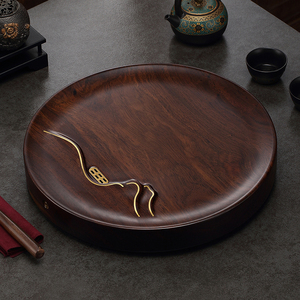 圆形茶盘排水式