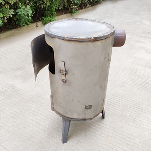 加厚款加温器煤炭炉生物质颗粒煤烧家用燃煤采暖炉煤气罐柴鸡