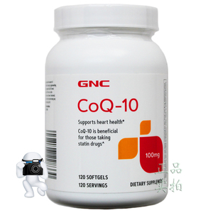 05/26美国GNC辅酶CoQ-10 Q10 100mg*120粒 国内仓 心肌心脏大脑