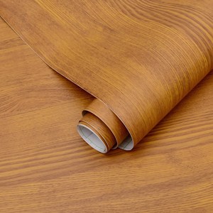加厚仿木纹贴纸防水防潮自粘贴墙纸衣橱柜门餐桌家具衣柜翻新桌贴