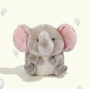 小象躲猫猫婴儿娃娃公仔灰色大象玩偶儿童安抚毛绒玩具布娃娃儿童
